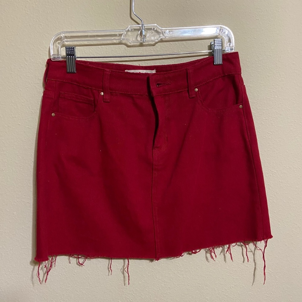 Pacsun Red skirt/ Size 27
